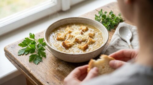 5 minut na česnečku co opravdu zahřeje i tu největší lenost