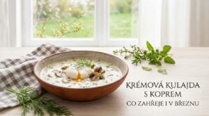 Krémová kulajda s koprem co zahřeje i v březnu