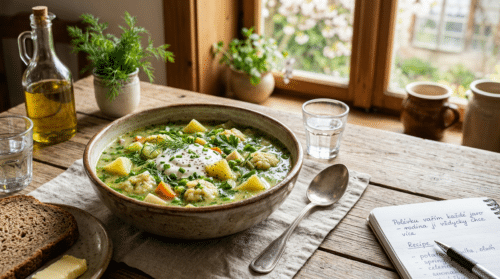 Polévku vařím každé jaro – rodina ji vždycky chce více