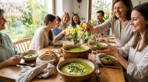 Tuňte tuto aromatickou polévku na jaře, všichni si brali dokola